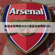 奥运会金牌榜2021(奥运会金牌榜2024)