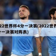 2022世界杯4分一决赛(2022世界杯4分一决赛对阵表)