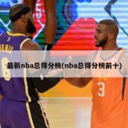 最新nba总得分榜(nba总得分榜前十)