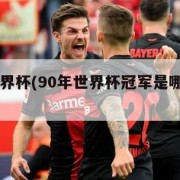 90年世界杯(90年世界杯冠军是哪个国家)